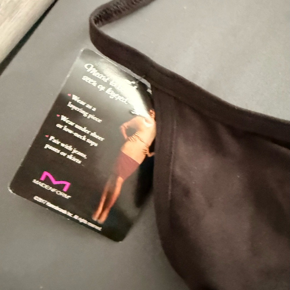Maidenform Black Cami Shapewear NWT - Picture 4 of 6